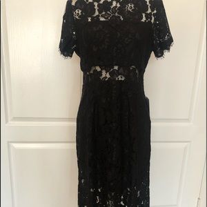 Lace Black Dress